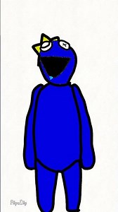 blue fnf #animation #blue #rainbowfriends #yeah
