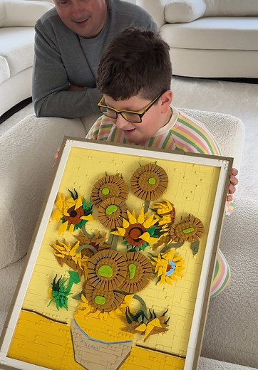 Emotional Sunflower Song Performance by Father and Son