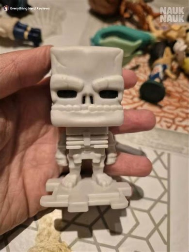 MINECRAFT skeleton mc'donalds figure animation