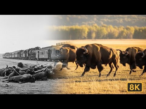 The Mighty American Bison 🦬 | 4K Wildlife Documentary of the Great Plains
