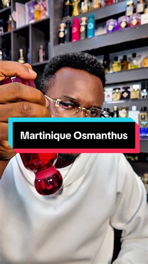 Martinique Osmanthus from Gissah #fragrance #perfumetiktok #strongfragrance #sweetfragrances