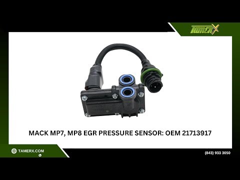 Mack MP7, MP8 EGR Pressure Sensor : OEM 21713917