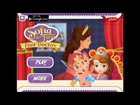 Sofia the First - Foot Doctor - Medical Game 2016