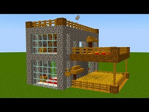 MINECRAFT - HOW TO BUILD THE EASIEST STARTER HOUSE