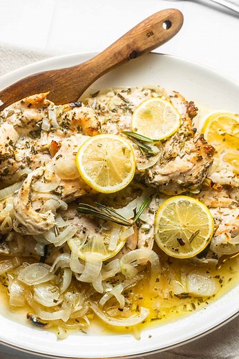 Lemon Rosemary Chicken | The Mediterranean Dish
