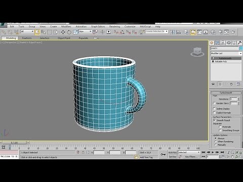 3ds max - Spline modeling tutorial