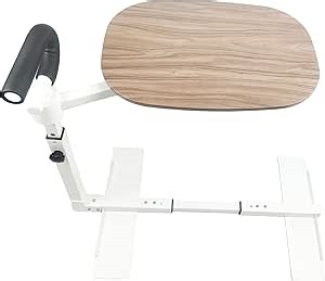 Auxiliary Standing Tray Table, 360 Degree and Height Adjustable Rotating TV and Laptop Table, Ergonomic Auxiliary Safety Standing Handle, aid Standing Independent Living