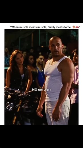 Our Nation | This intense face-off is from Fast Five (2011). It shows Dominic Toretto (Vin Diesel) squaring up against Luke Hobbs (Dwayne Johnson), a... | Instagram