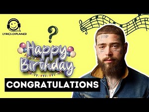 POST MALONE "Congratulations" | Official Lyrics and Meaning