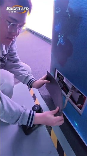 Repairing a flexible LED module#eagerled #leddisplay #ledscreen #ledmodule