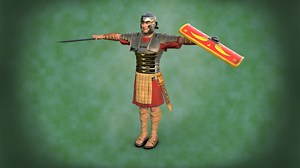 Rigged for UE4 - Roman - free - Download Free 3D model by Andy Woodhead (@Andywoodhead)