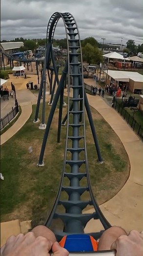 Front Seat Roller Coaster POV – Crazy Speeds & Drops! #pov #vr #firstperson