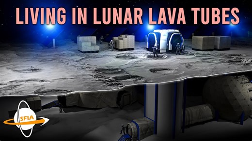Lava tubes: The hidden cities beneath the moon’s surface!