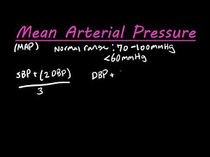 What is mean arterial pressure?