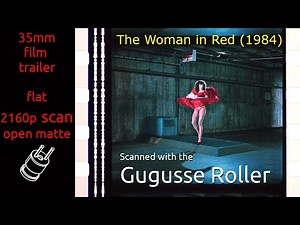 The Woman in Red (1984) 35mm film trailer, flat open matte, 2160p
