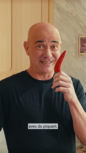 Routine matinale, façon Andre Agassi. 💥