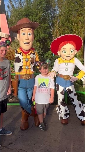Meeting Woody & Jessie Toy Story Meet & Greet Hollywood Studios at Disney World