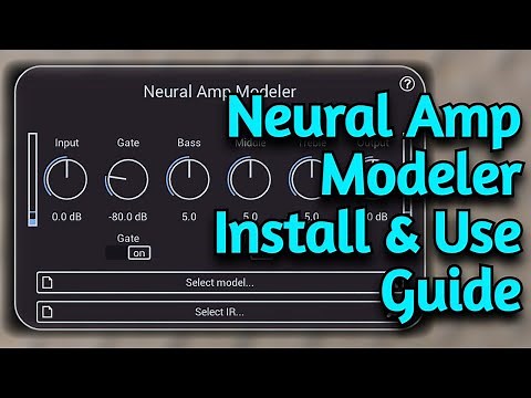 FREE Amp Sim Plugin Updated (Neural Amp Modeler) - How To Install & Use Of Captures & Profiles