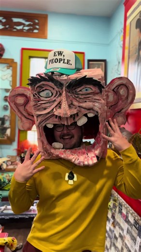 EW PEOPLE trucker hats are the go to lid for parades and festivals. Just sayin… ##rougarouNOLA #truckerhats #NOLAgiftshop #jazzfesthats #funnyhat