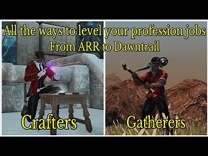All the ways to level crafters/gatherers in ffxiv