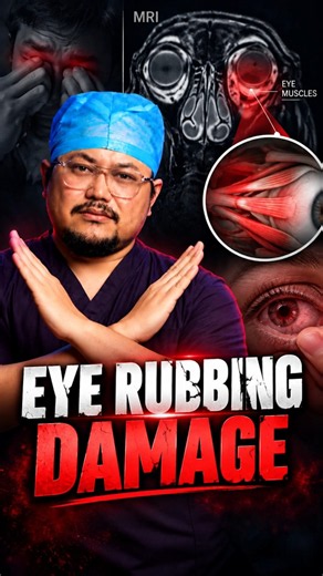 Itchy eyes? Don’t rub them😱