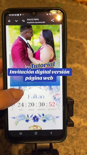 Crea tu invitación de boda en minutos | Plantilla interactiva 💒❤️