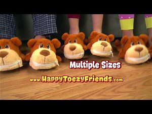 Happy Toezy Friends Slippers