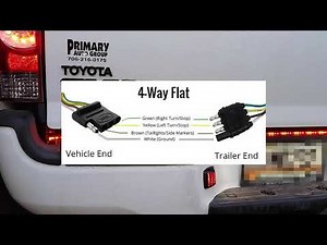 Wiring up a camper shell dome light and brake light on my Tacoma