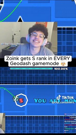 Zoink Achieves S Tier in Every Geometry Dash Mode