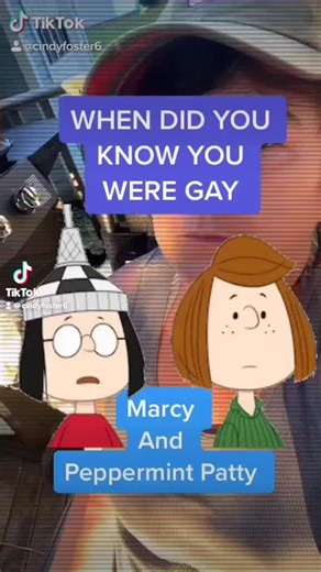 #cindyfostercomedy #lgbtq #oldschool #peppermintpattyandmarcy