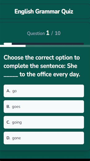 English Grammar Quiz for Competitive Exams | MCQ Test #studyenglish #shorts #learnenglishfast