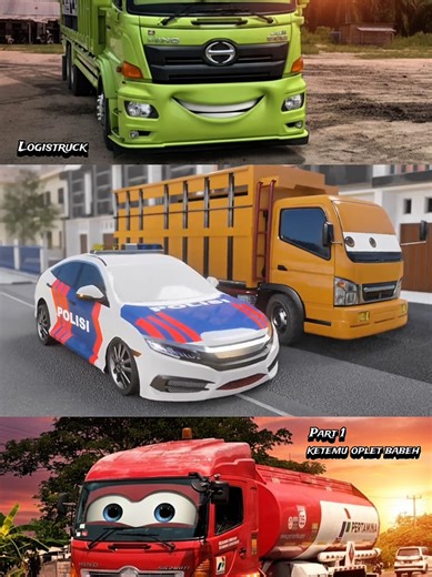 Kartun Mobil Truk: Cerita Emisi dan Peraturan Lalu Lintas