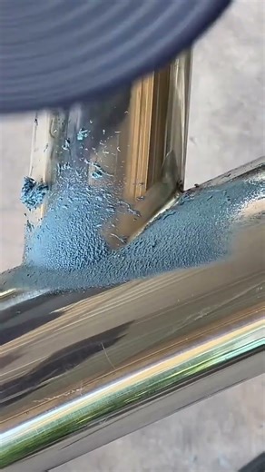 How to clean stainless steel #handrail #walding #stailnlesssteel #furniture