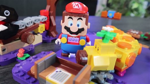 Mario se encuentra con Chomp Cadenas 😰 Lego Super Mario unboxing 2021 (nuevo set)
