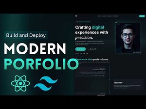 Build and Deploy a Modern Personal Portfolio with ReactJS and TailwindCSS
