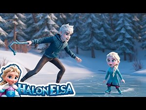 ✨👶 Jack Frost Shows Off! Elsa's Baby Is Amazed! ❄️ | Frozen Elsa Disney Princess - Halon Elsa