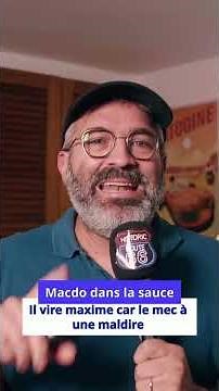 McDO le Vire pour sa TRANSPIRATION Le Scandale qui Explose !