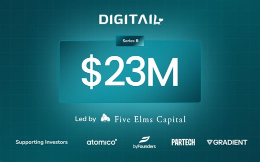 Digitail Raises $23M Series B