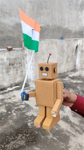 How to make a Robot Using Cardboard #robot #robotics #robo #robots #diyrobot