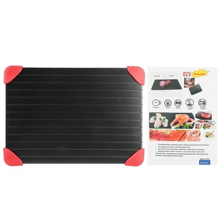 Kathlen Plateau de décongélation - Plaque de décongélation Multifonction Domestique Plateau de décongélation antiadhésif en Aluminium pour Aliments - Walmart.ca