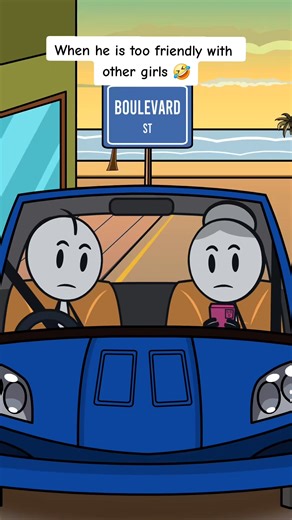 1.5K views · 22 reactions | When he is too friendly with other girls 藍 #animationmeme #relationship #girlfriend #viral #darkhumor #relatable #humor | Darktales Animations | Facebook