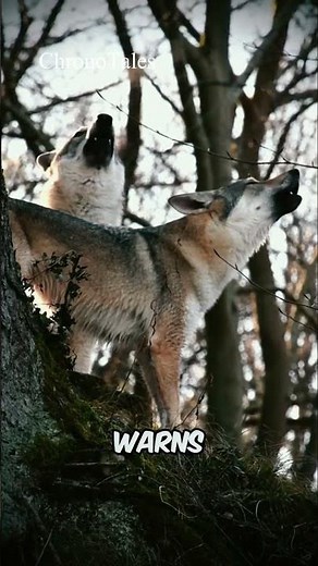 This Is Why Wolves Howl as a Group🐺🌕