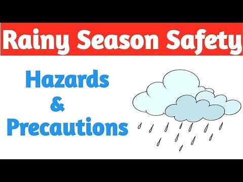 Monsoon Safety | Hazards & Precautions | Rainy Season Safety Measures | EHS STUDY POINT BY SK |