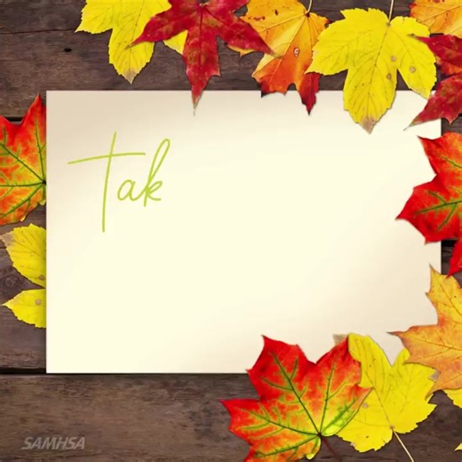 It's officially autumn 🍂 Take care of yourself this season. Whether it's your own battles or the unique challenges that come from helping a loved one with a mental or substance use disorder, take steps to prioritize your own health: samhsa.gov/find-help | SAMHSA