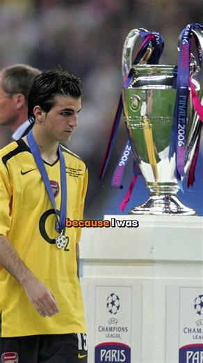 Cesc Fàbregas on Arsenal’s 2006 Champions League Final Defeat #footballshorts #cescfabregas