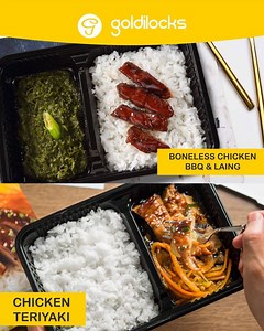 8.6K views · 251 reactions | Prepare for another Work From Home week with the new Pinoydeli Food Selections rice and ulam meals in convenient ready-to-eat packs. Try all six variants this coming week! Order for delivery via our Hotline 8888-1-999 Or online at www.goldilocksdelivery.com.ph Also Available on: Foodpanda, GrabFood, Lalafood, Mangan.ph and OrderMoPH. Prices may vary for delivery. To see our list of open stores, click here: goldilocks.com.ph/stores | Goldilocks | Facebook