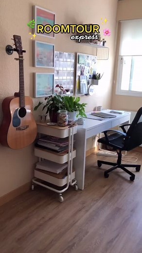 algunos me lo habéis pedido asi que... roomtour express 😌💗 #roomtour #artstudio #workspace #workspacecheck