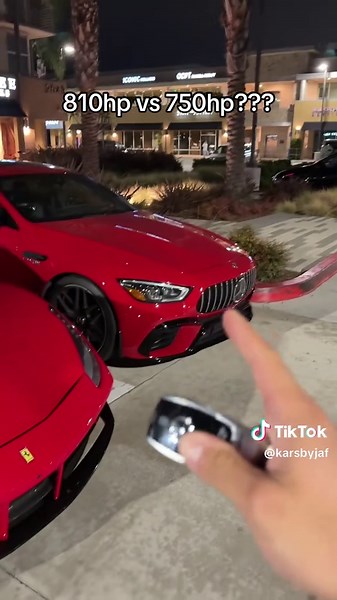 Heavily modified vs a software update #ferrari #488 #amg #amggt63 #cars