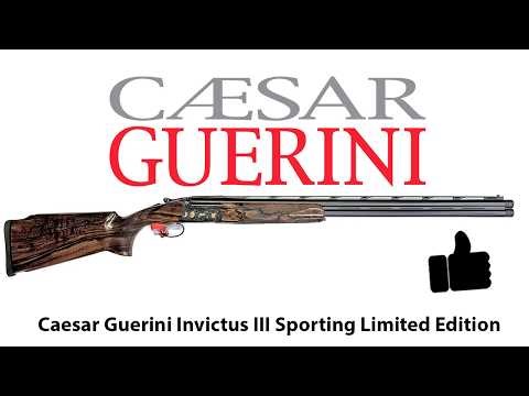 In depth look at Caesar Guerini Invictus III Sporting Limited edition 12GA! #luxuryshotguns