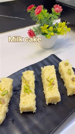 Milk cake recipe 👌💕 #recipe #food #holi